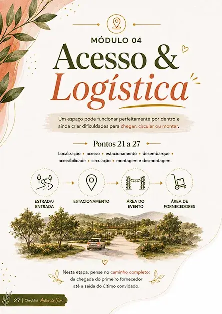 Categoria: Acesso & Logística — 6 pontos